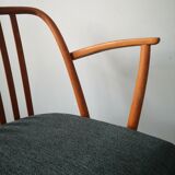 Pair of Scandinavian style armchairs, Antonin Suman, for Ton, Czech, 70s