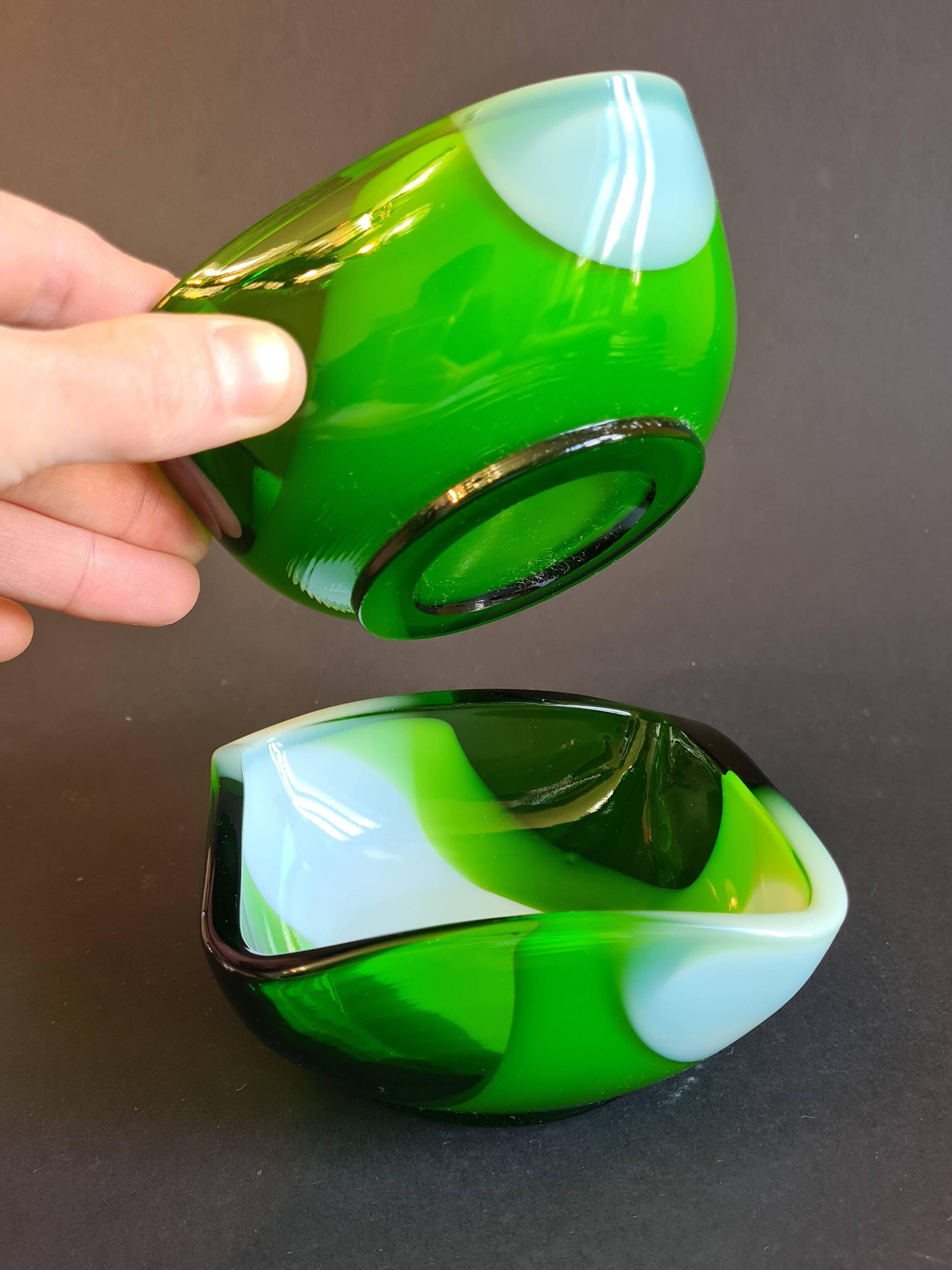 Pair of Murano Bowls