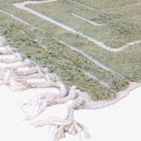 Green Berber Rug - 289 x 203 cm