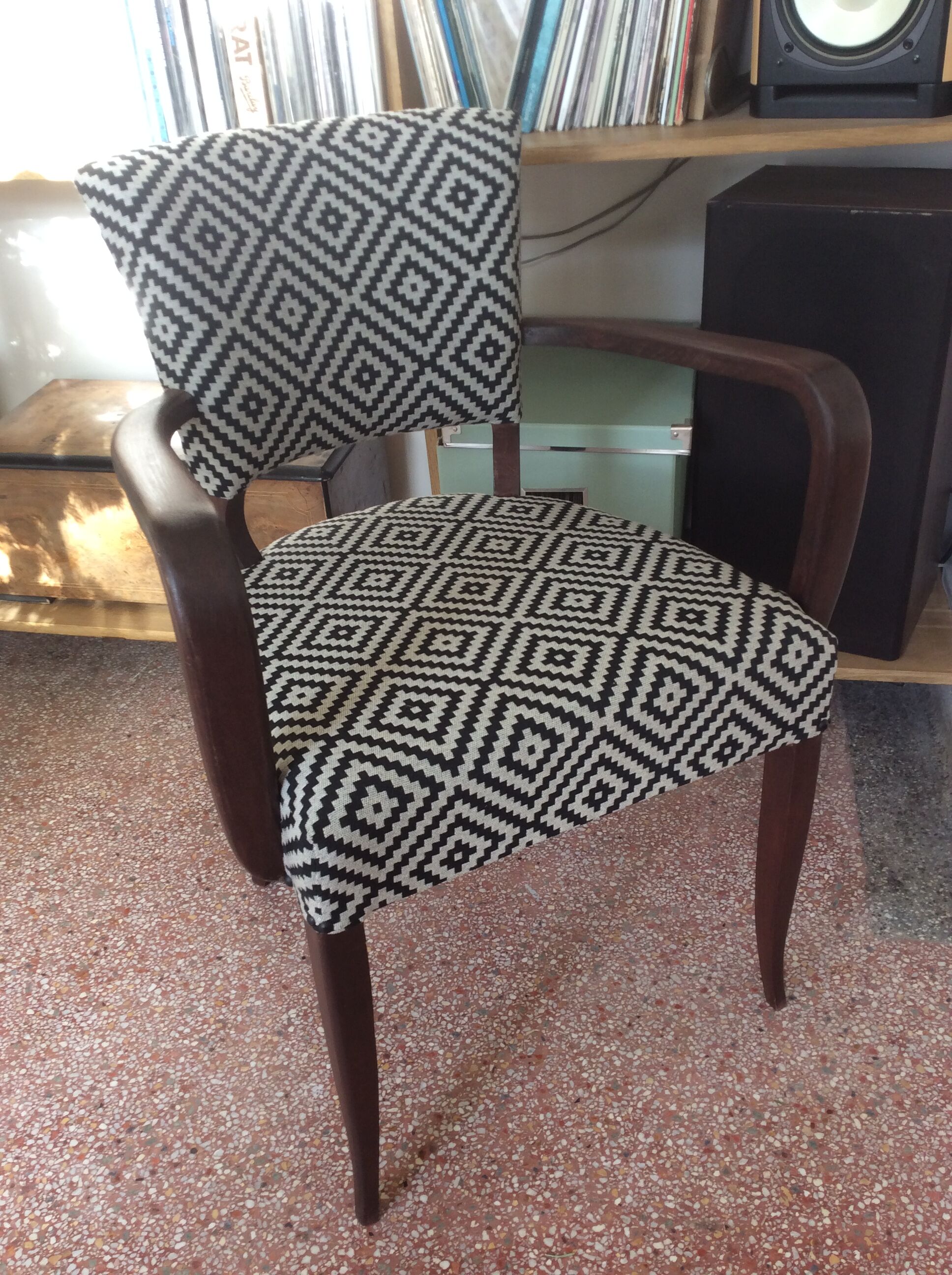 Fauteuil bridge restauré
