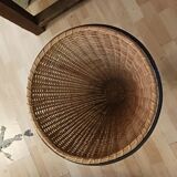 Trash, Vintage metal stand basket 1960, 1970