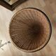 Trash, Vintage metal stand basket 1960, 1970