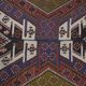 Vintage Turkish kilim, handwoven, 150x363 cm.