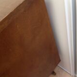 Pair of bedside tables with compass feet / vintage 50s-60s