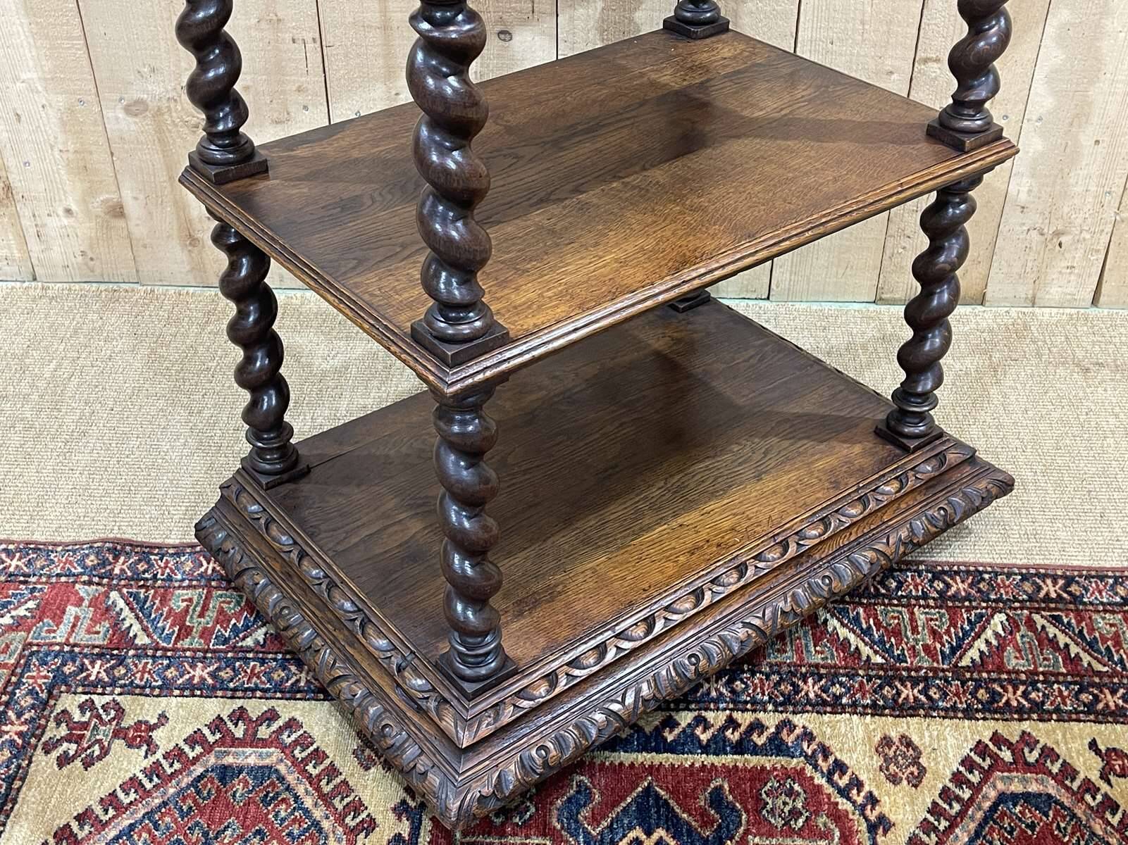 Henry II console in oak early 20th century