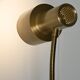 Scandinavian Golden Floor Lamp, 60s