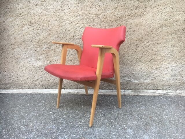 Chair bridge foot compass vintage 1950