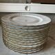 13 flat plates Bernardaud Verlaine