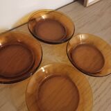New vintage Duralex hollow plates