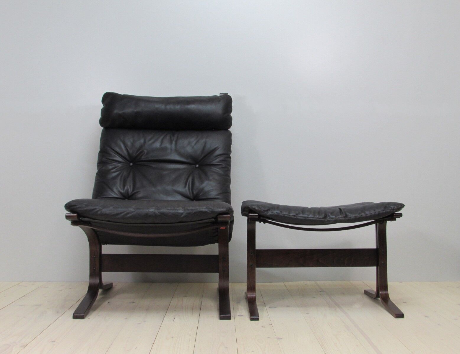 Siesta chair and footstool by Ingmar Relling for Westnova Norway - 1965