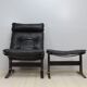 Siesta chair and footstool by Ingmar Relling for Westnova Norway - 1965