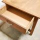 Vintage wooden farmhouse dining table