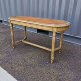 Old piano bench cannée style louis xvi