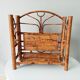 Vintage bamboo shelf 60s/70s