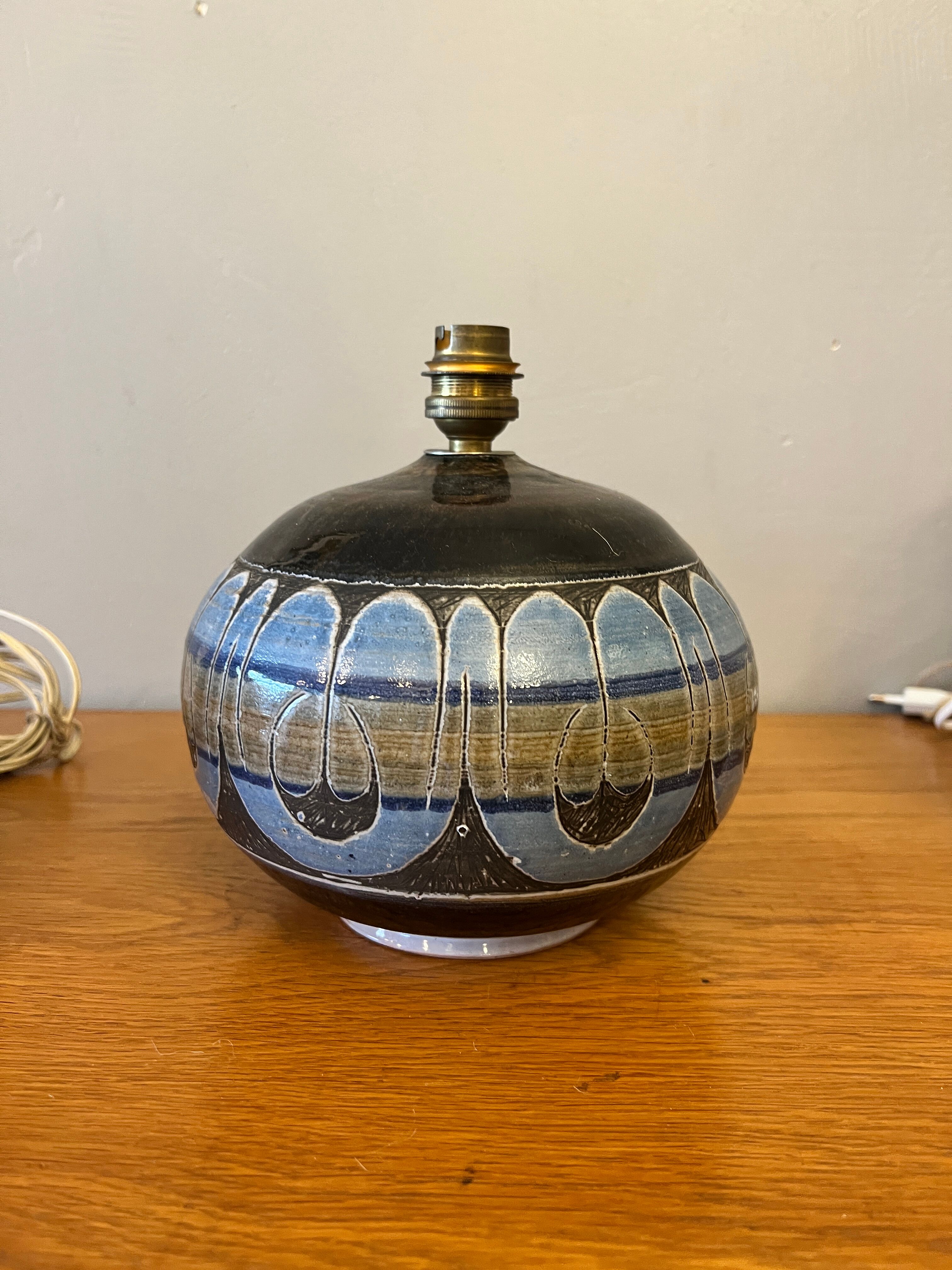 BHV - Roland Moreau ceramic lamp