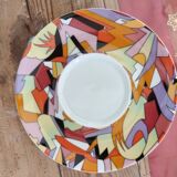 Assiette à café vintage