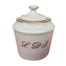 Sucrier en porcelaine de Limoges.