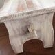 Wooden bench in the country spirit