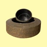 Set of 2 handmade ceramic vintage bowls | made by 'freddy kunsthøjskolen holbæk in 1966