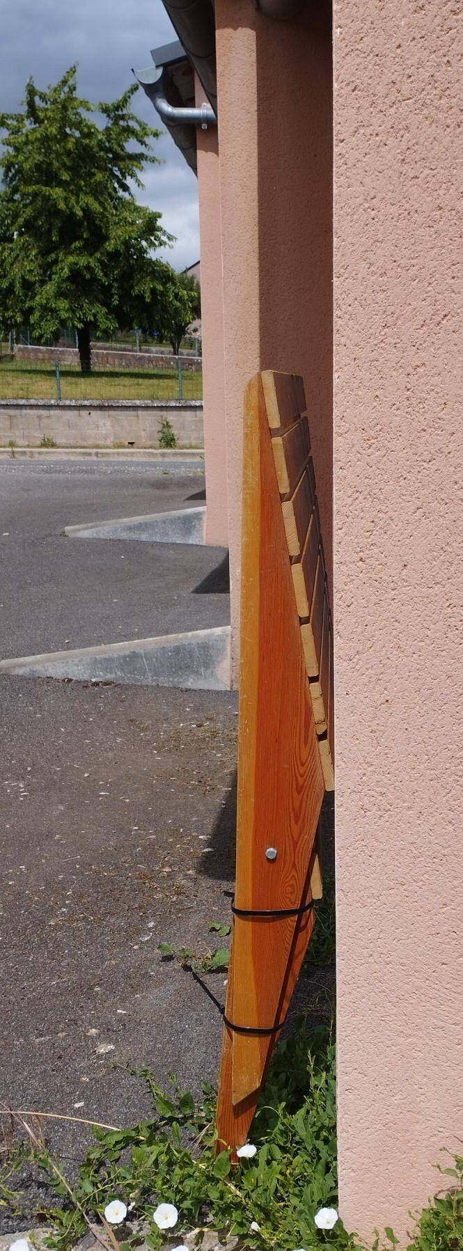 Banc pliant vintage