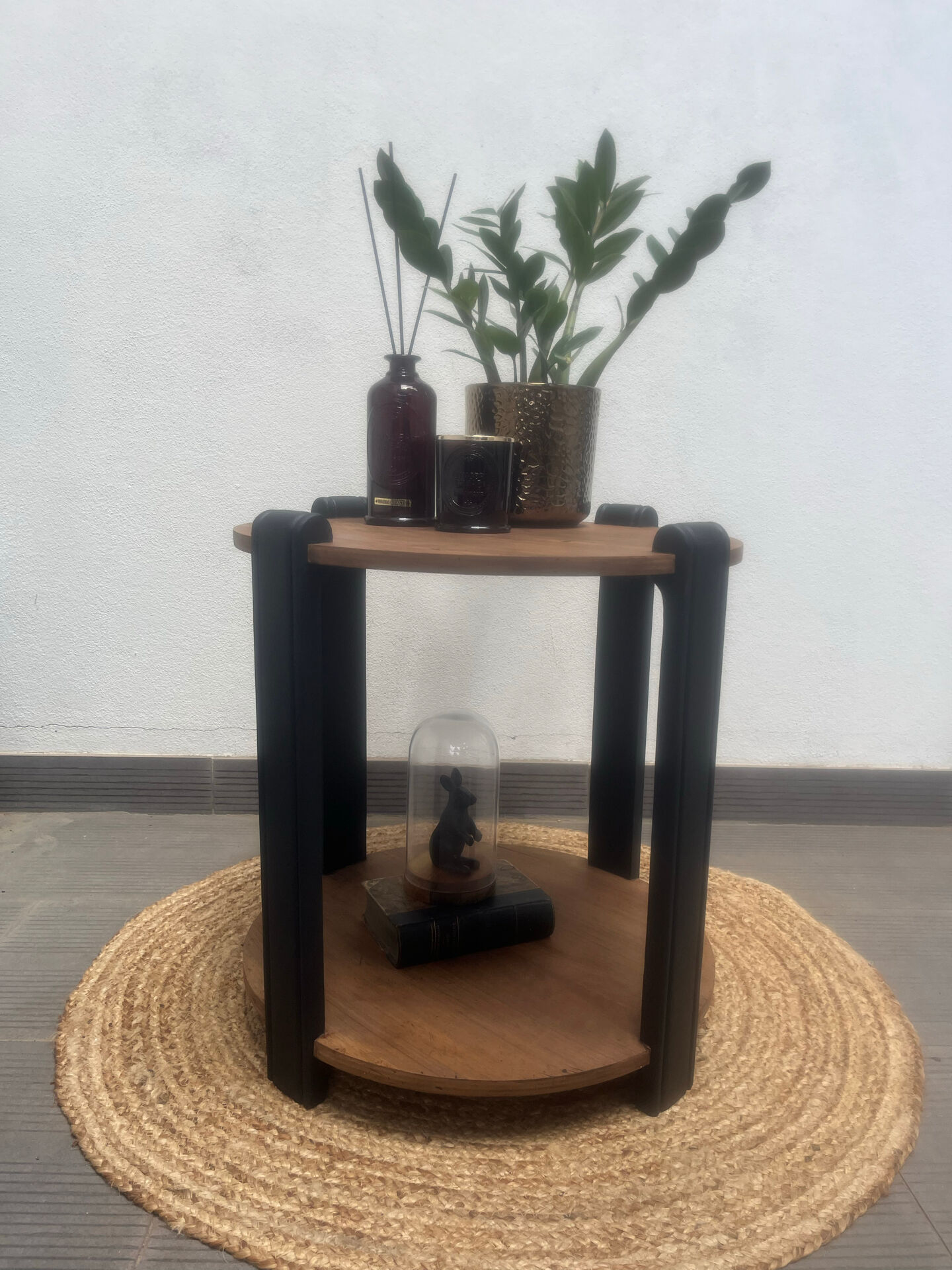 Art Deco wooden side table