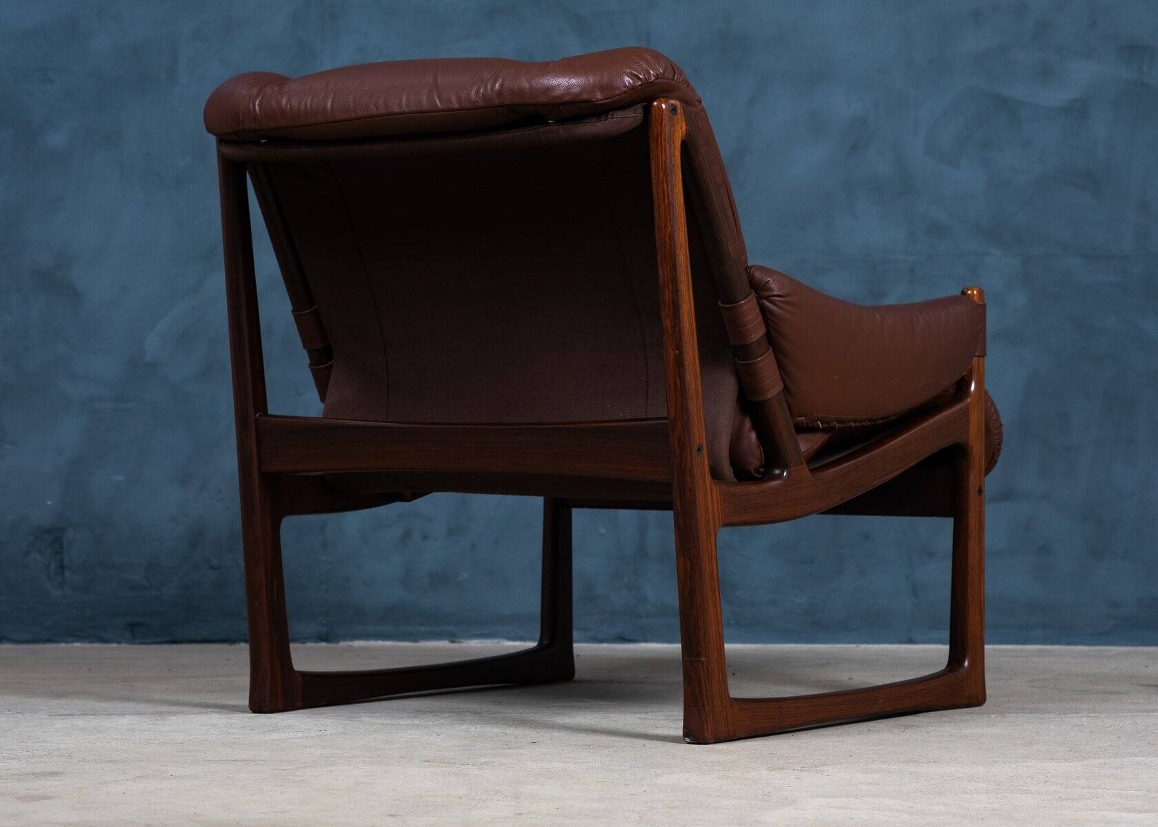 Mid-Century Armchairs in Rosewood by Torbjørn Afdal for Nesjestranda Møbelfabrikk, 1960s, Set of 2