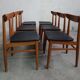 Série de 6 chaises scandinaves