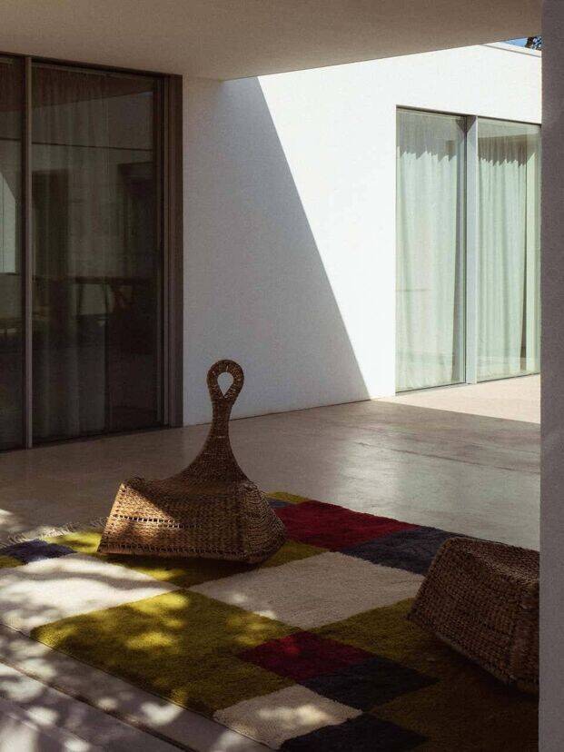 Unique Berber wool rug 200cmx300cm