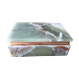 Green marble cigar box