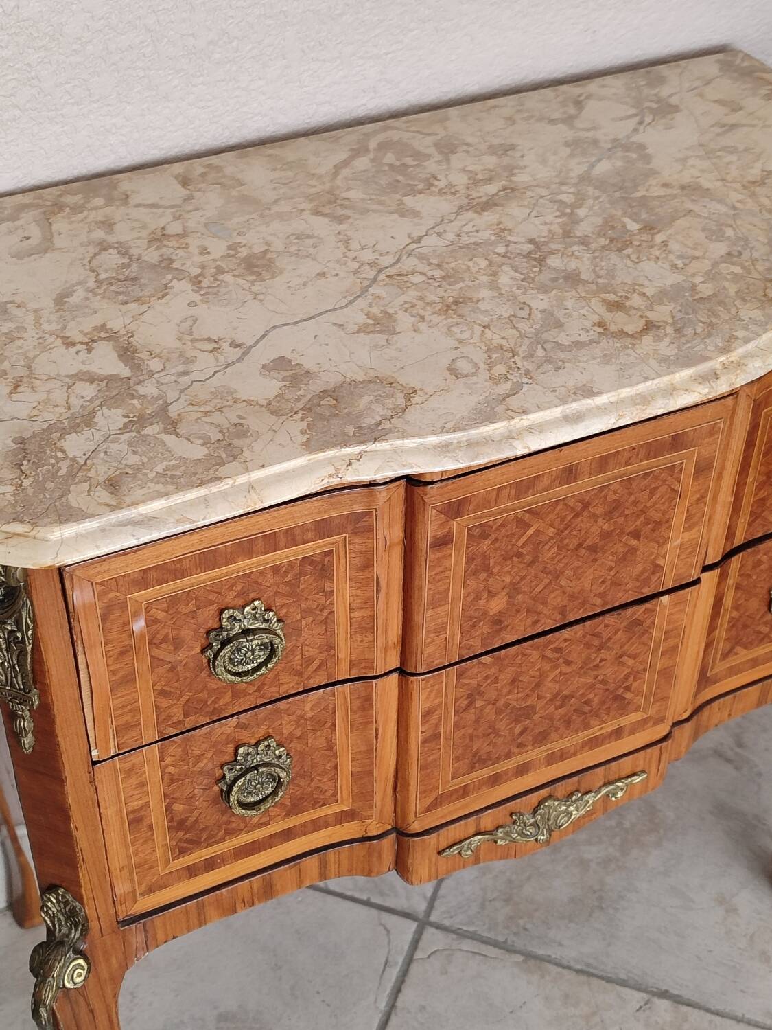 Louis XVI style chest of drawers