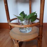 Servant - vintage bamboo stool