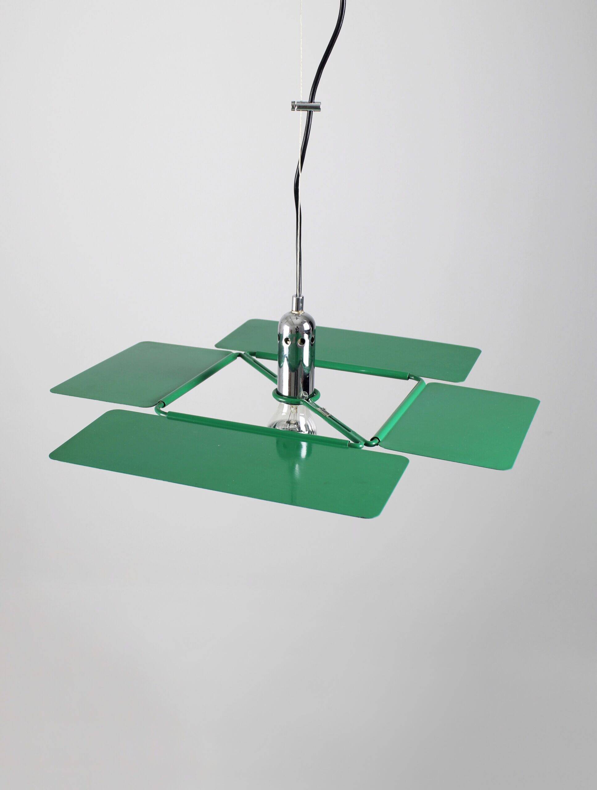Suspension Diaframma de Fabio Lenci pour Guzzini, 1974