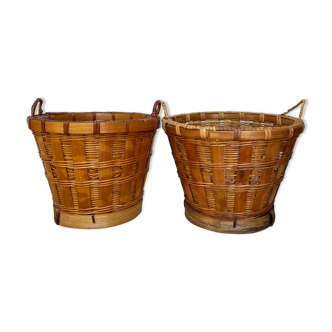 Rattan pot covers