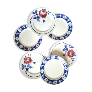 assiettes plates anciennes
