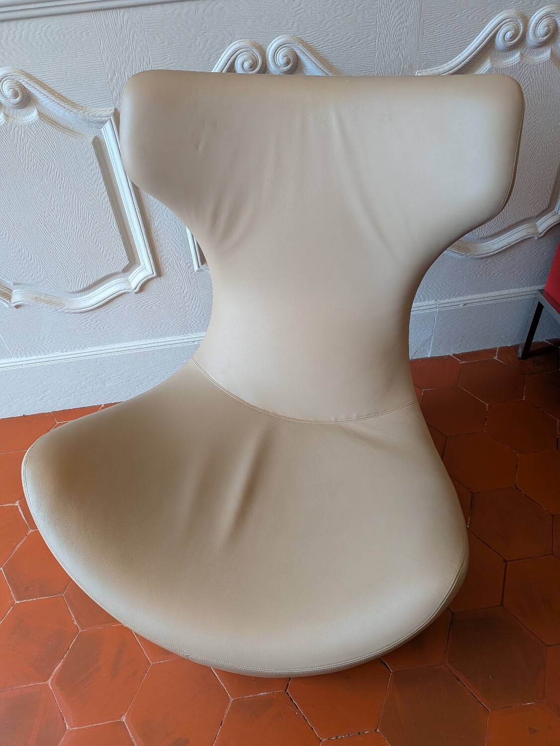 Grande Papilio leather armchair B & B Italia