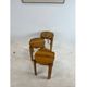 Set of three solid pine stools, 1970s.