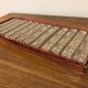 12 porte-couteaux en cristal au plomb vintage