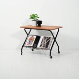 Scandinavian coffee table with magazine rack, 1960s–70s