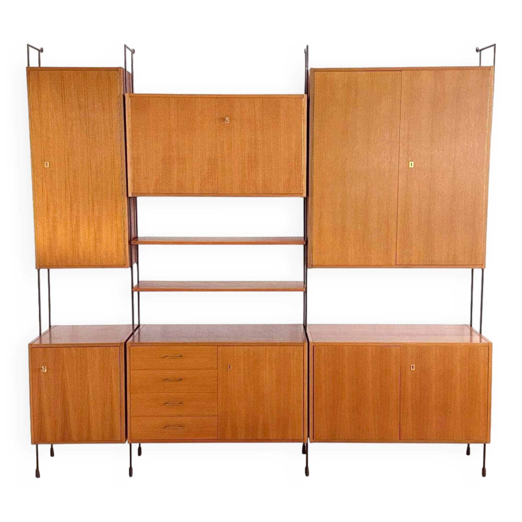 Vintage Omnia wall unit by Ernst Dieter Hilker, 1960s