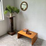 Table basse pin Maison Regain