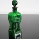 Erven Lucas Vintage Decanter Bowls Green Glass Canterer