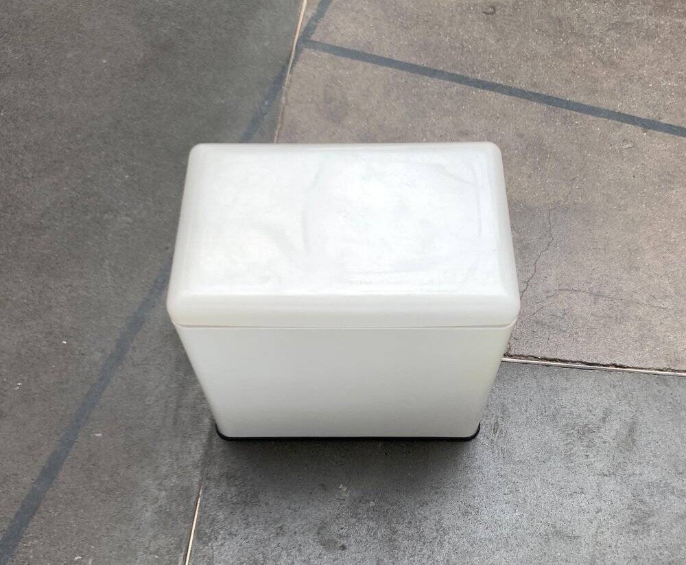 Italian laundry basket from the mid-century space age, 1960s