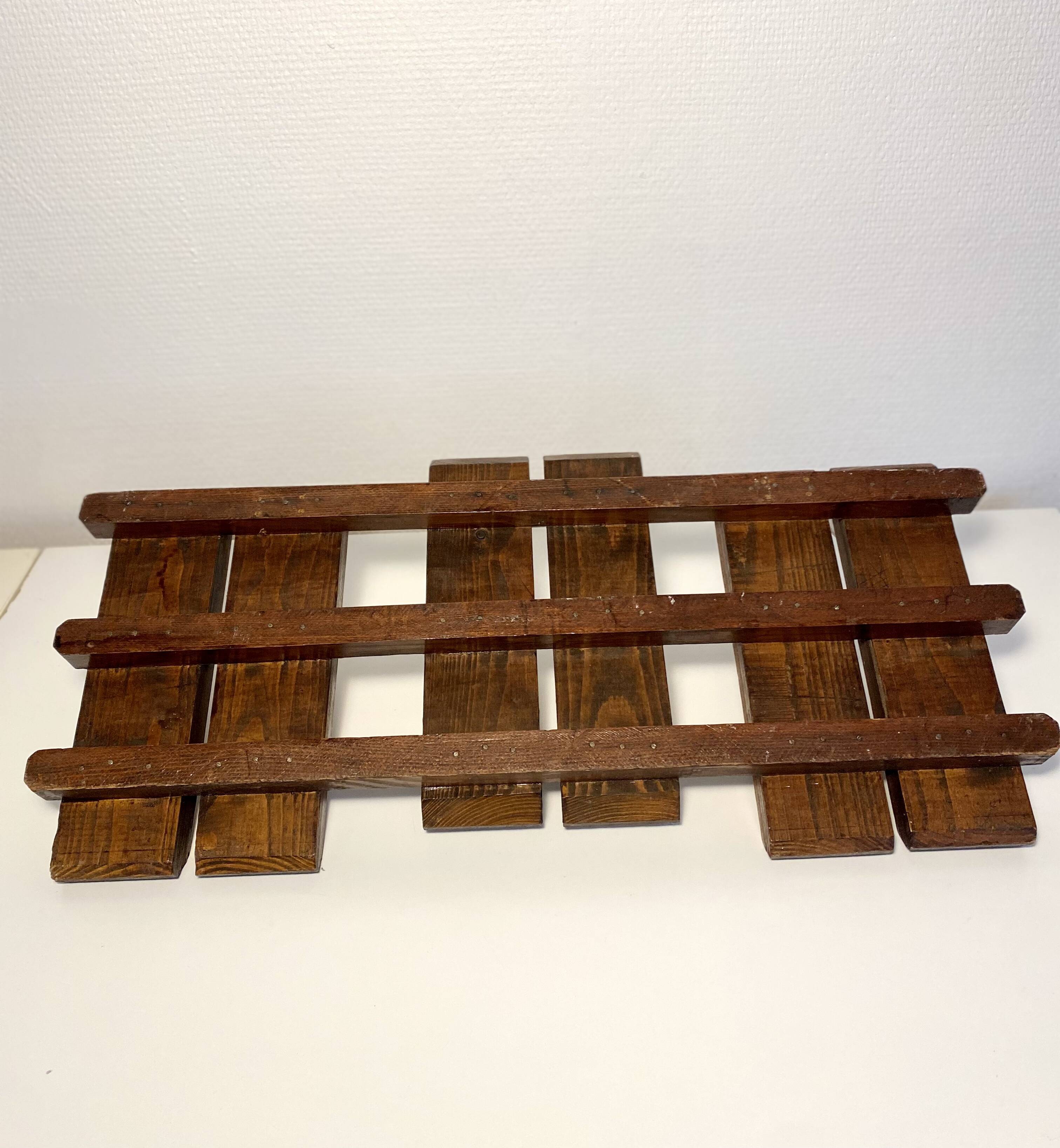 Vintage wooden coathanger