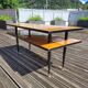 Table basse double plateau en céramique - Ref 1041