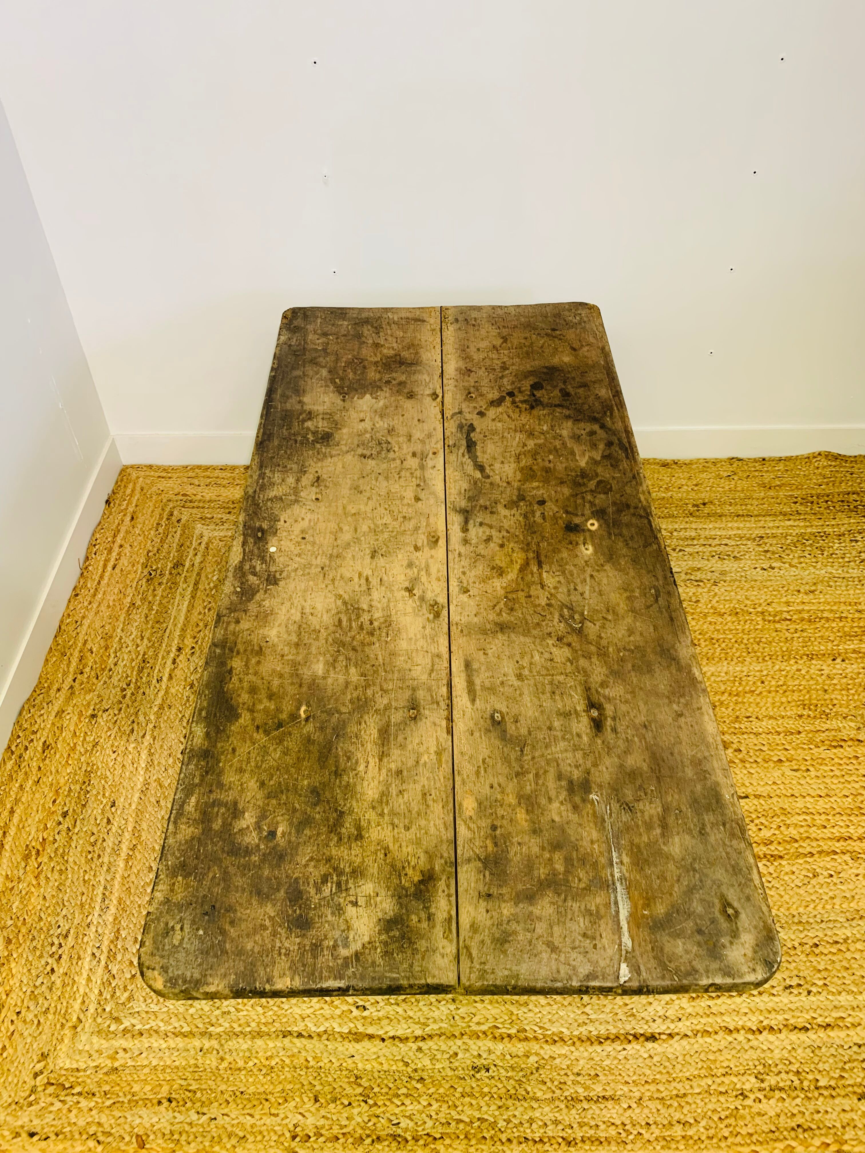 Industrial coffee table