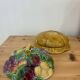 Sarreguemines 5183 barbotine compote dish