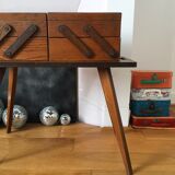 Worker feet vintage compass