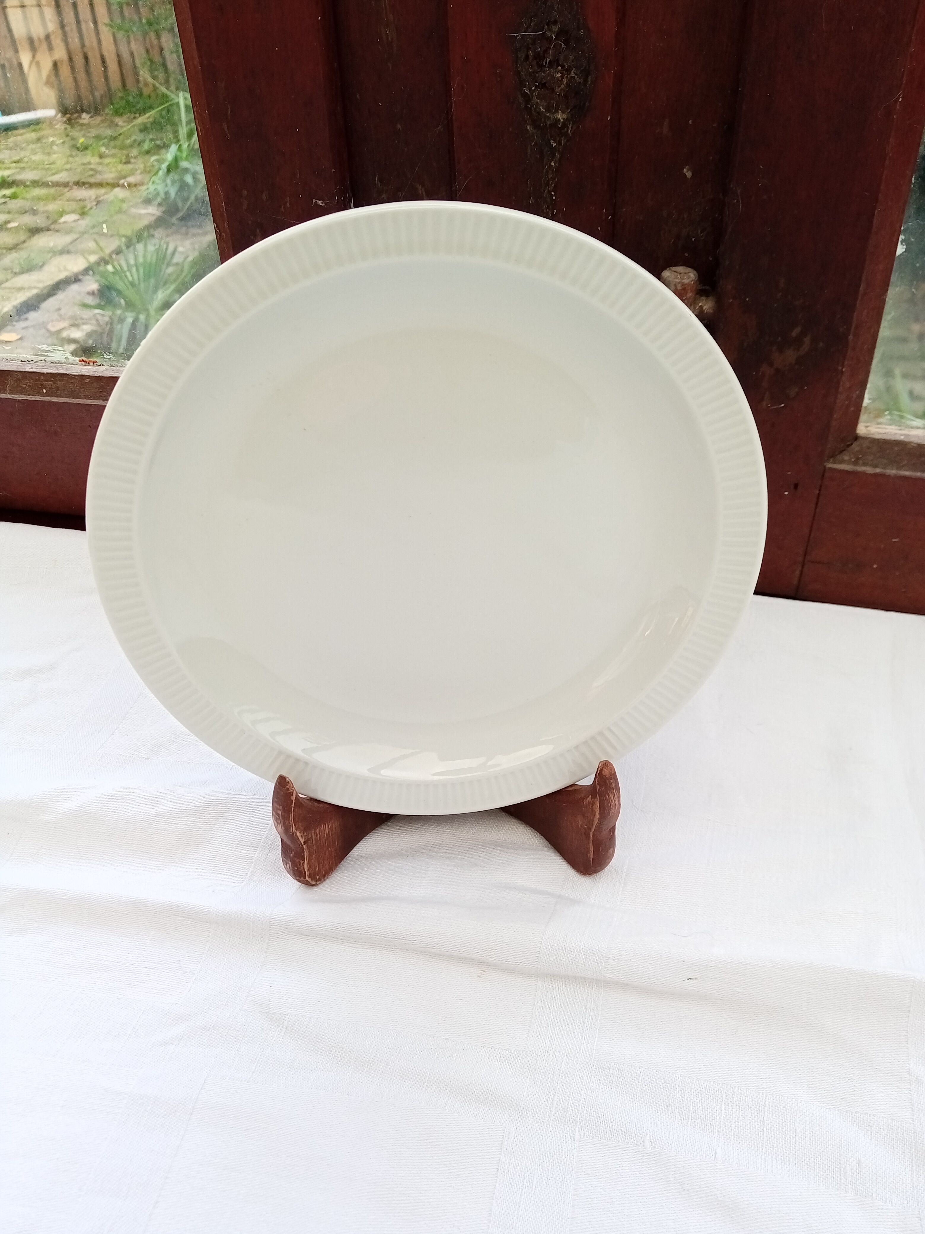 9 dessert plates Sarreguemines