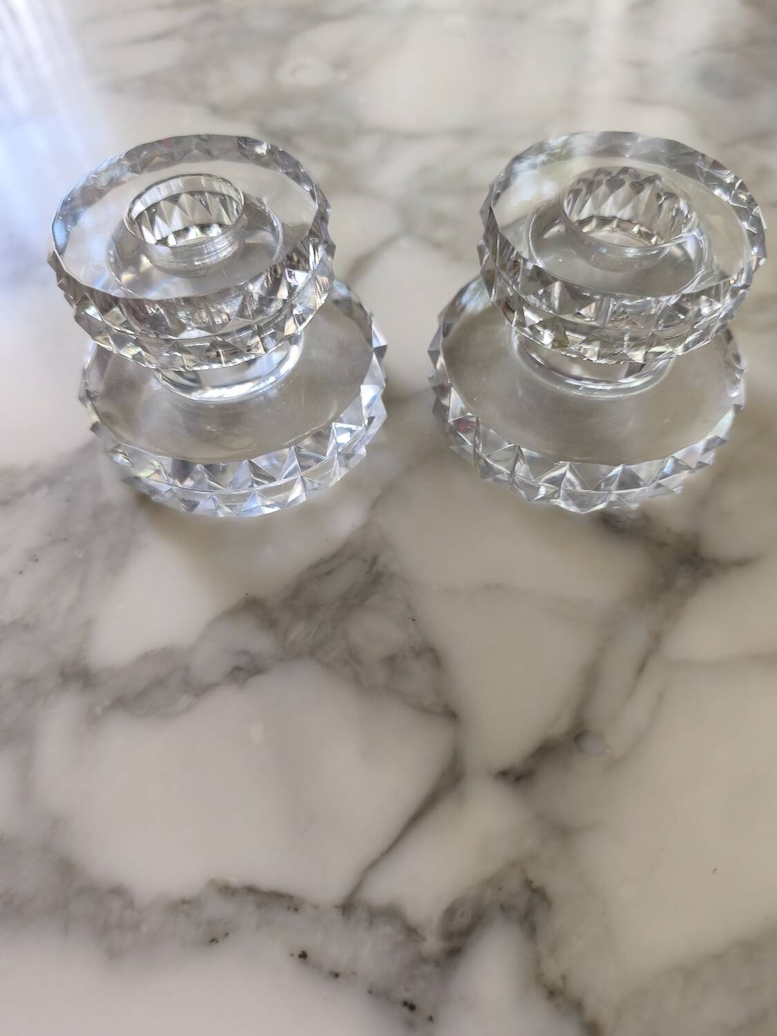 Saint Louis candlesticks