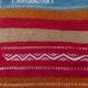Kilim blue orange red multicolor handmade 110x60cm